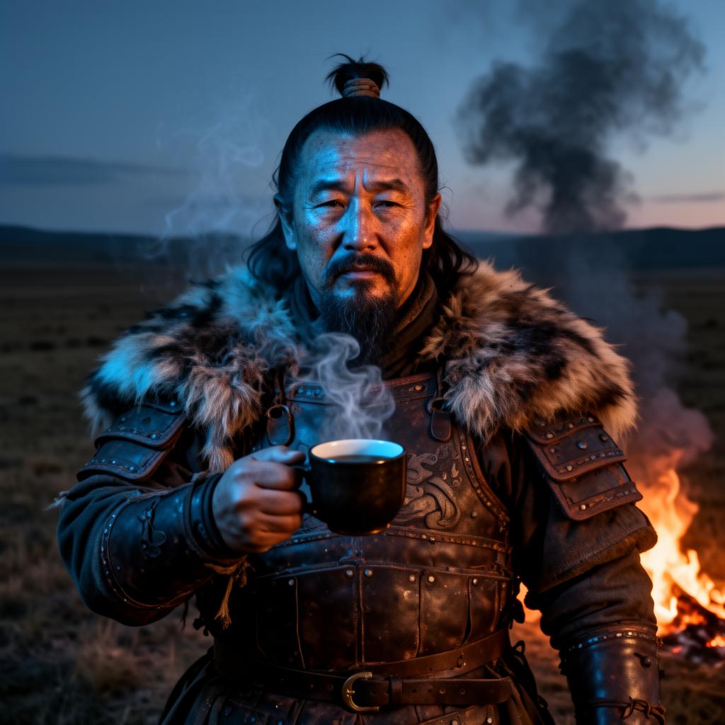Portrait of Genghis Khan
