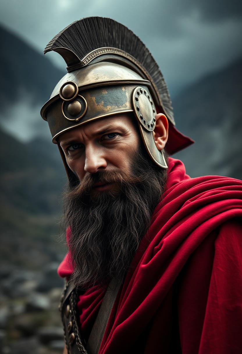 Portrait of Leonidas of Sparta