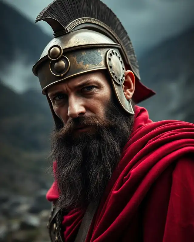 Portrait of Leonidas of Sparta