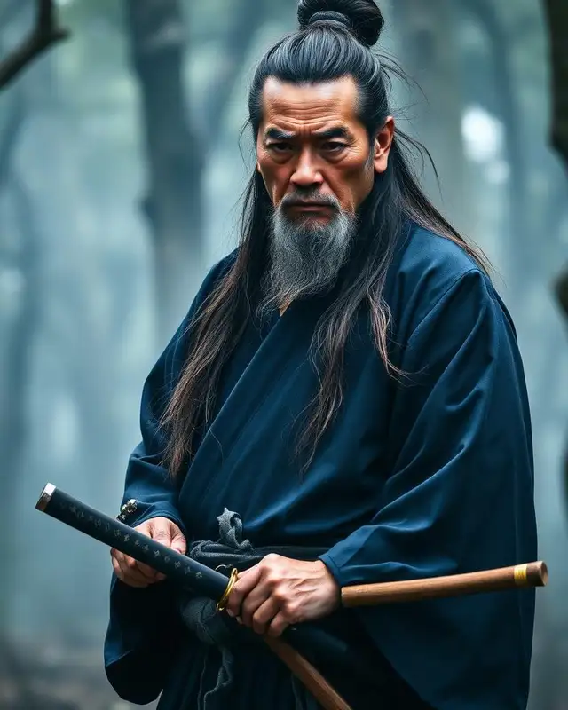 Portrait of Miyamoto Musashi
