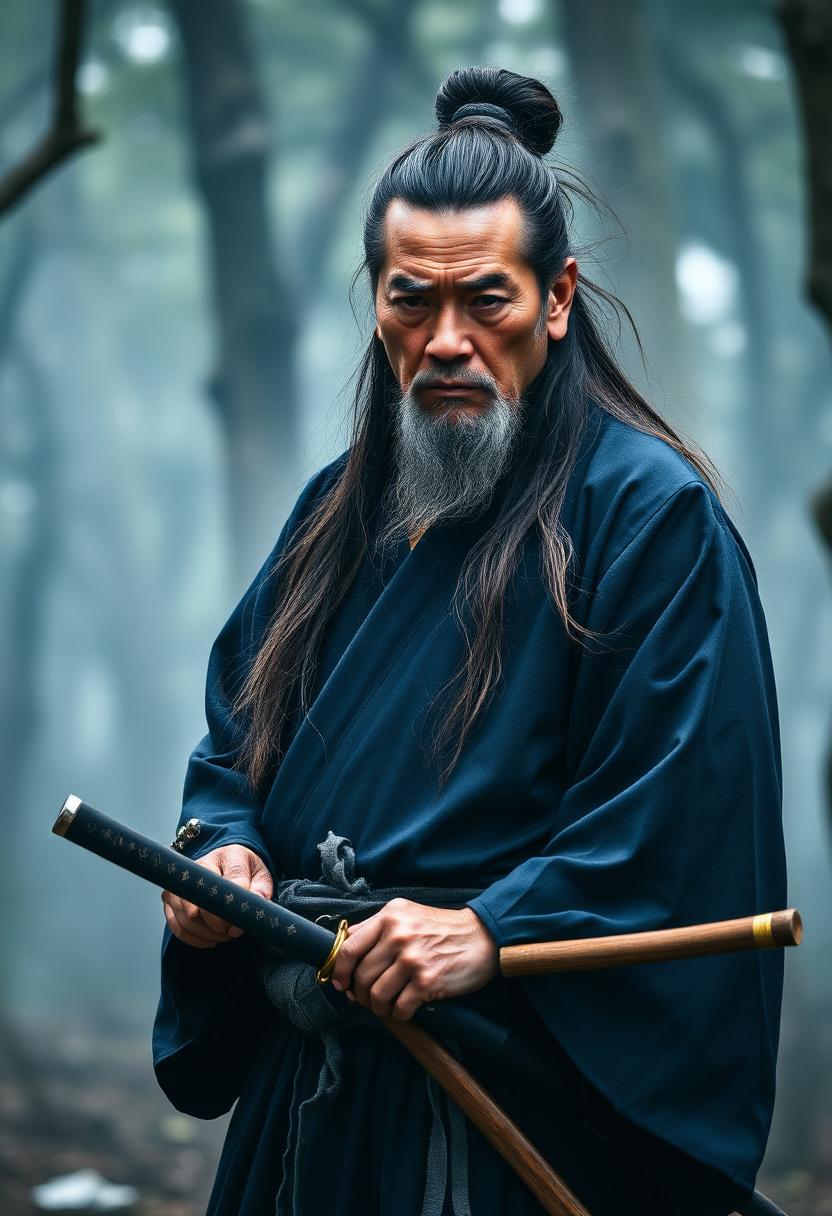 Portrait of Miyamoto Musashi